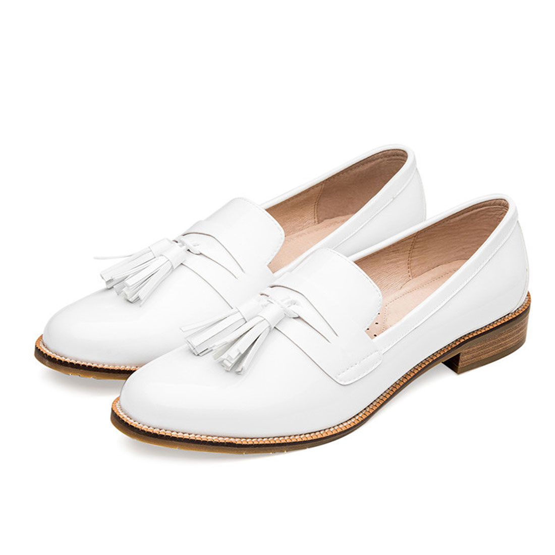 white casual flat women shoes China factory ladies flat shoes YH1223