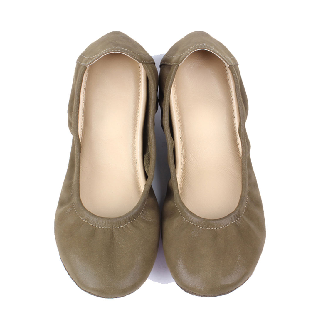classic leather ballet flats