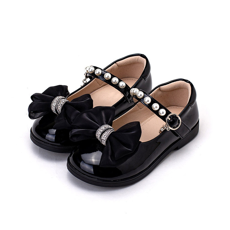 Casual fashion strap butterfly design rubber soled Mary Jane Princess shoes